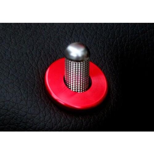 For Mercedes Benz E C Class 2016+ GLC C260L GLC300 Door Lock Ring Cover Interior Moulding Trim Aluminum Alloy Accessories