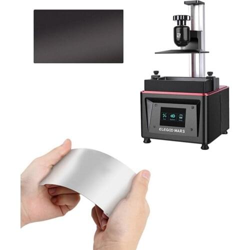 135*80mm Spring Steel Flexible Build Plate Base For Photon/s 3D Printer Removal Spring Steel Sheet For Photon Mono/SE