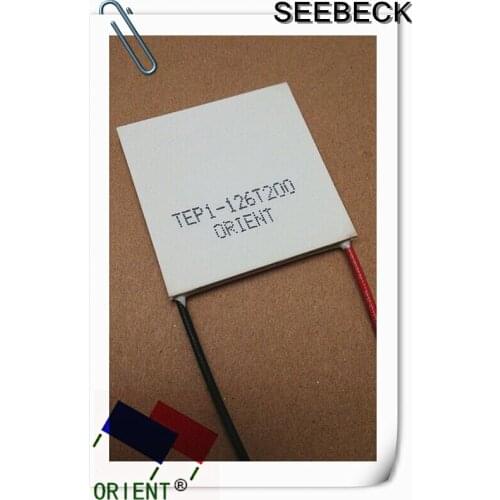 SEEBECK original authentic industrial grade temperature thermoelectric power generation chip TEP1-126T200 40 * 40mm