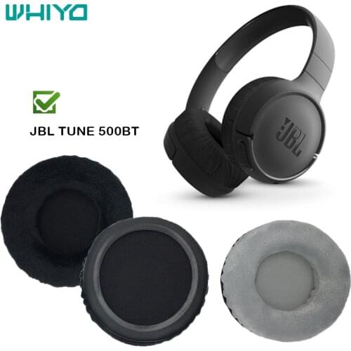 Whiyo 1 Pair of Replacement Earpads for JBL TUNE 500BT 500 BT Headphones Headset Sleeve Ear Pad Cushion Cover Cups