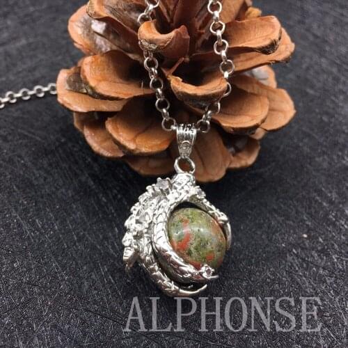 Natural crystal gem mascot betel nut shape pendant jewelry sales in Europe and the Oval pendant aliexpress ebay selling