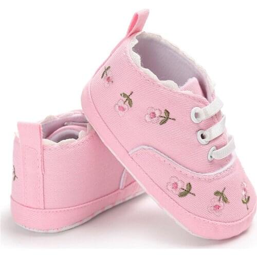 Baby Girl Shoes Flower Baby Infant Kid Girl Soft Sole Crib Toddler Summer Princess Sneaker Shoes Beautiful Flowers High Quality