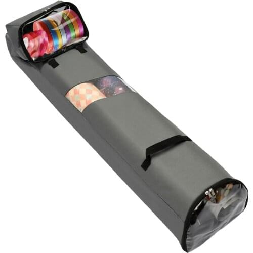 Gift Bags Storage Boxe Tote Nylon Christmas Hanging Handbag Poster Gray Color Paper Sturdy Durable Detachable 600D Removable