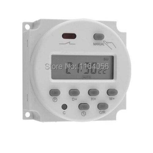 AC 220V-240V New Digital LCD Power Programmable Timer Time switch Relay 16A
