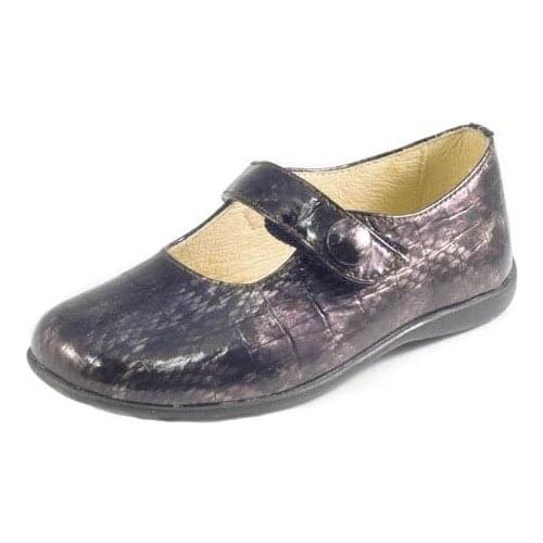Gray leather brogues, from Andanines