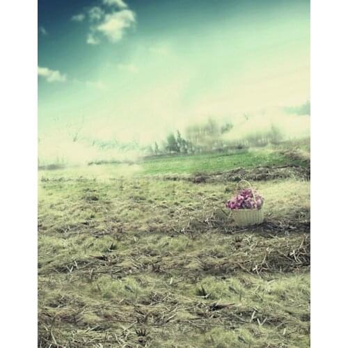 Lawn Flowers Photography Backdrops Photo Props Studio Background 5x7ft