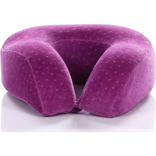 Top Quality Memory Foam U-Shaped Neck Travel Pillow Ergonomic Design Health Pillow Cervical Physiotherapy