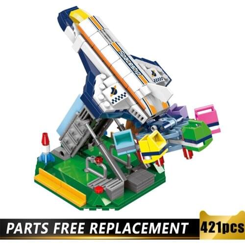 Xingbao 01111 343PCS Building Blocks Toys 360° Rotation Happy Windmill Entertainment facilities Birthday Gifts For Girl