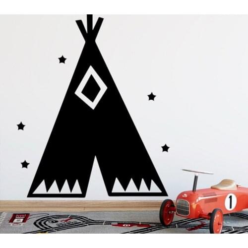 Funny Hut Home Decor Vinyl Wall Stickers Decor Living Room Bedroom Removable Wall Stickers Waterproof Wallpaper