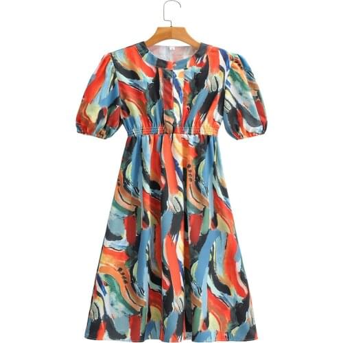 Цветные летние платья Zisanium China At AliExpress