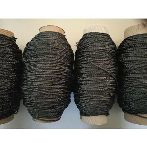 1/2/3/5/6/8/10mm diameter Heat Resistant high strength Carbon Fiber Rope 10m