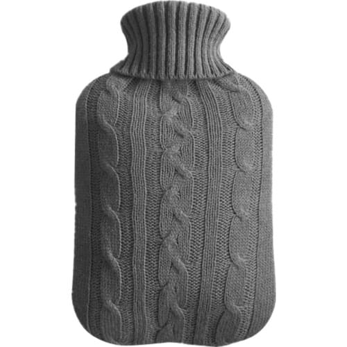 2000ml Cover Knitted Cold-proof Washable Removable Large Protective Heat Preservation For Hot Water Bottle Safe Explosion-proof