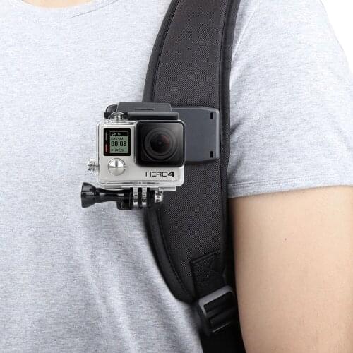 For GoPro Accessories Backpack Clip Clamp Mount for Go Pro Hero 7 6 5 4 for Yi 4K for SJCAM for EKEN Action Camera