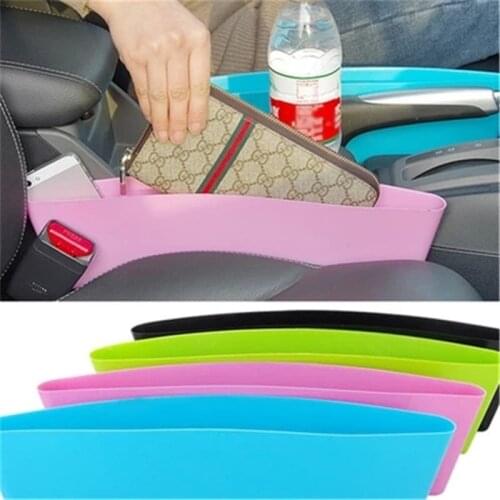 Car Seat Crevice Storage Box Seat Gap Slit Pocket Garbage Storage Organizer Cracks Garbage Boxes Auto Accessories Supplies
