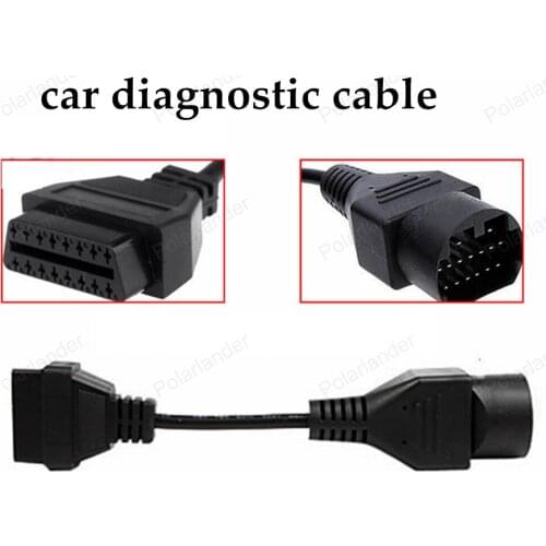 Best Quality auto Adapter Professional tool for Mazda 17 pin cable to 16 Pin OBD2 OBD2 Service Car Diagnostic scanner cables