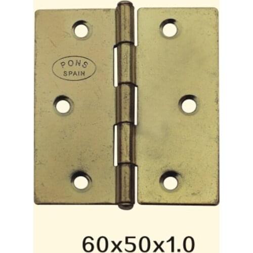 Freeshipping 60*50*1mm Iron Metal Hinge Sewing Machine Folding Table Furniture Flip Tray Hinges Big Door Hinges