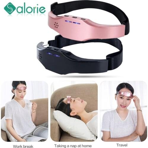 Electric Head Massager Sleep Monitor Migraine Relief Massager Insomnia Therapy Release Stress Sleep Therapy Device Sleeping