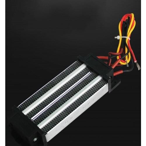 220V 500W Electric Ceramic Thermostatic PTC Heating Element Heater Surface Insulation Constant Temperature Air Heating