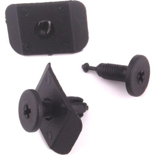 30x Push Type Bumper Retainer Fastener Clip 20x11x10mm Hole Fit For Mazda BF6750033