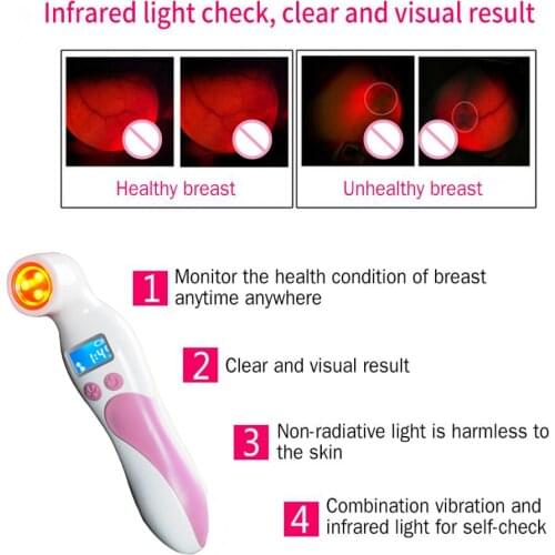 Breast Self-examination Device Woman Infrared Breast Examination Sensor Instrument