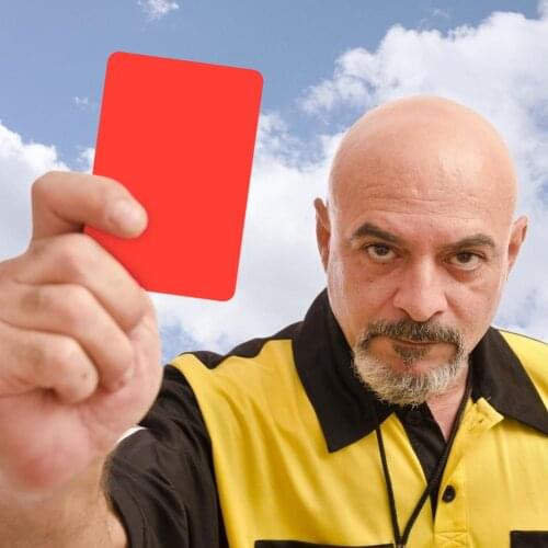 Football match referee red and yellow cards professional record football match referee tool football match accessories