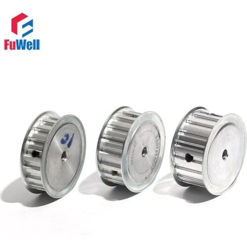 L-22 Timing Pulley L Type 22Teeth 16/21/27mm Belt Width Transmission Belt Pulley 8/10/20/28mm Bore Aluminum Alloy Gear Pulley