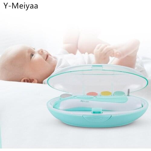 Portable Safe Electric Nail Clipper Cutter Baby Trimmer Manicure Pedicure Clipper Scissors Kids Infant Baby Cutter Nail Care 30