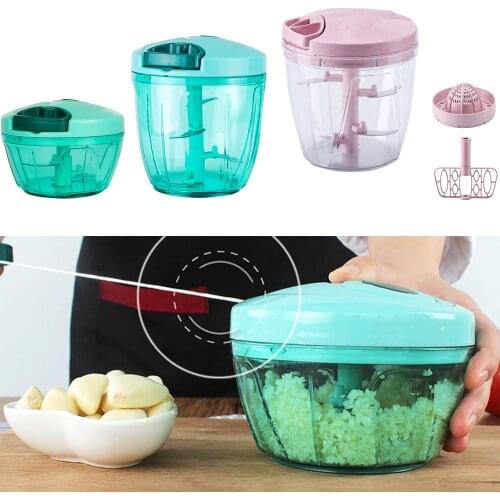 Manual Fruit Vegetable Chopper Hand Pull Food Cutter Onion Nuts Grinder Mincer Shredder Multifunction Kitchen Gadgets Dropship