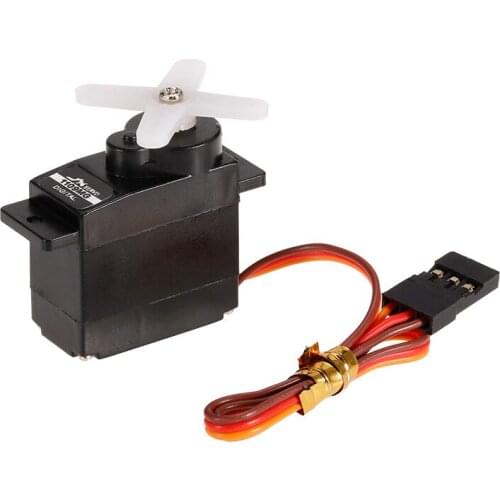 PDI-1109MG 4.8V-6V High-Voltage 0.10sec/60 2.5kg Digital Metal Gear Mini Servo Aluminums Case for 1:18 RC Car Truck Crawler