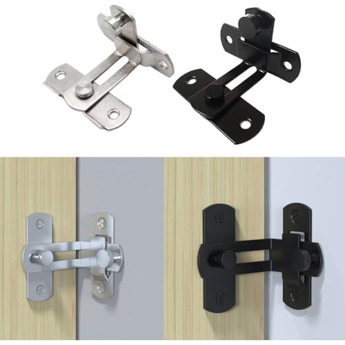 Barn Sliding Door Latch Lock American Barn Door Country Rustic Decor silver