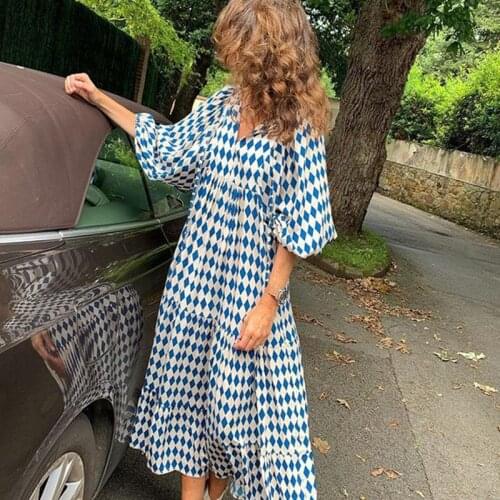 Sexy One Shoulder Irregular Party Dress Spring Summer Dot Print Chiffon Beach Dress Women Elegant Short Sleeve Ruffle Long Dress