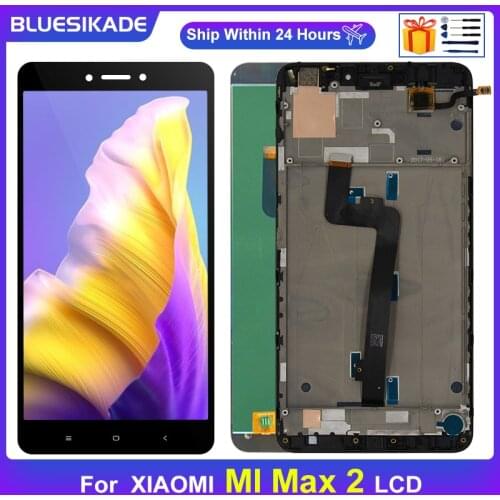 6.44" For Xiaomi MAX 2 LCD Display Touch Screen Digitizer Assembly Parts For Xiaomi MI Max2 LCD MDE40 MDI40 Replacement Parts