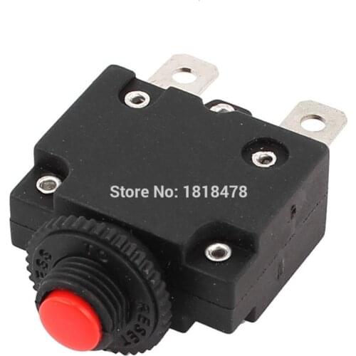 10pcs HS R01 5A 10A 15A 20A AC 125/250V 20A Air Compressor Circuit Breaker Overload Protector