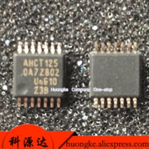 10PCS/LOT 74AHCT125PW silk screen AHCT125 TSSOP14