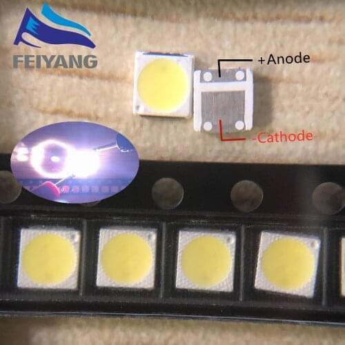 2000PCS LEXTAR LED PCT Backlight High Power LED 1.8W 3030 6V Cool white 150-187LM PT30W45 V1 TV Application 3030 PCT 6V LEXTAR