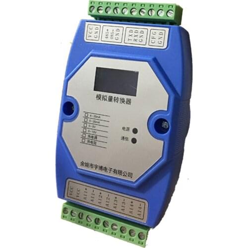 4-20mA RS485 0-10V 4 channel analog acquisition module RS485/232 MODBUS-RT