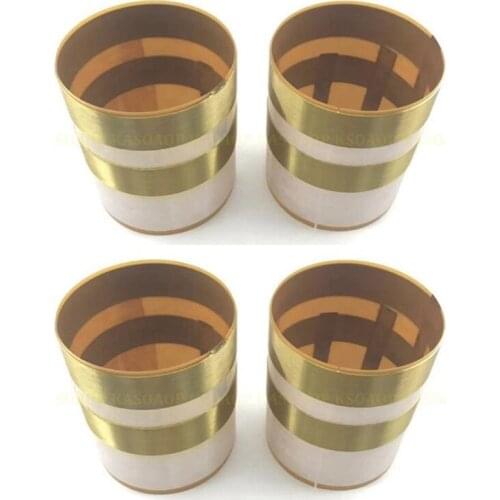 4PCS Flat Aluminum wire voice coil For JBL 2262HPL,JBL 2265HPL,JBL 2268HPL ,JBL SRX voice coil 8 ohms #3Z