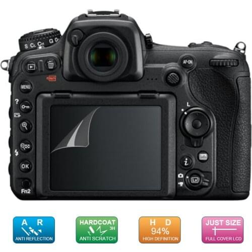 6pcs, 3pack) LCD Guard Film Screen Display Protector w/ Top LCD for Nikon Z7 Z6 Z7II Z6II Z5 Z50 D7500 D500 D5 Digital Camera