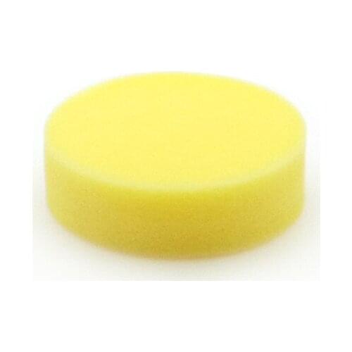 Car Waxing Sponge Holder Polishing Small Sponge High Density Round Waxed Cotton Accessories Tools Auto Interior Motorcycle Car