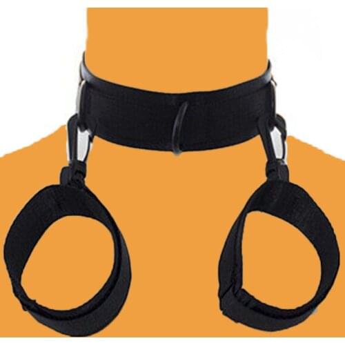 BDSM Sex Collar Bondage Handcuff Restraint Sex Toys Slave Boutique Neck Ring Ankle-cuffs Wrist For Women Flirting Sex Toys