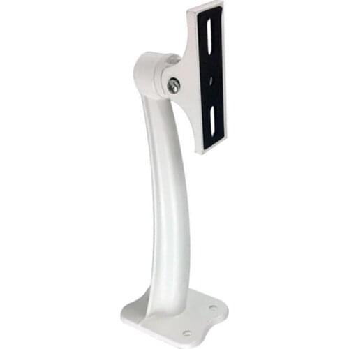 White Portable Video Surveillance CCTV Camera Stand Wall Ceiling Mount Indoor Outdoor Holder Adjustable Camera Support Stand Cam