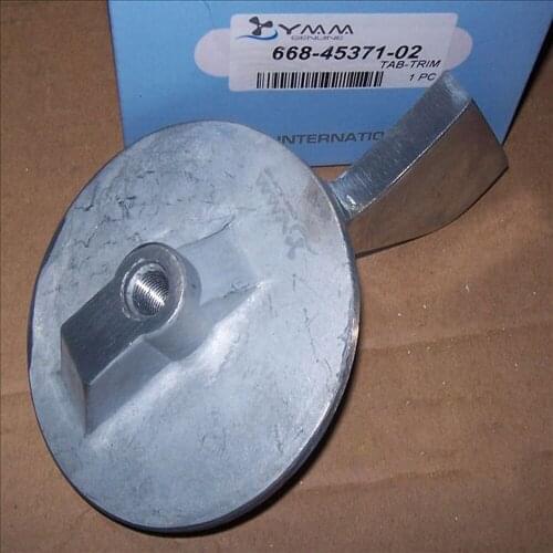 Free shipping outboard motor part corrosion sacrificial anode for Yamaha 2 stroke 60-80 HP gasoline boat engine