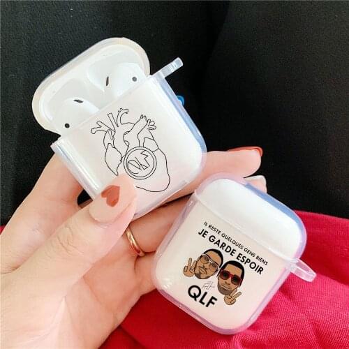 Rapper PNL Earphone Cover For Apple Airpods 1 2 Case Peace N Loves Deux Frères Suave Case for air pods pro Luxury Silicone Cases