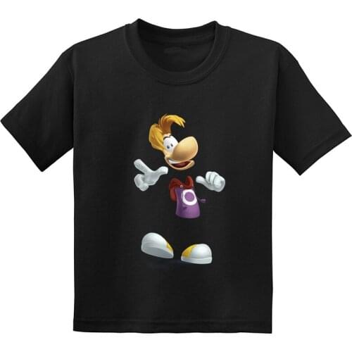 Rayman Legends Adventures Funny Kids T shirt Cartoon Children Clothes Summer Causal Cotton Baby Boys Girls Short Sleeve T-Shirt