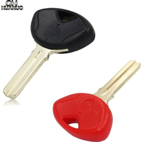 For BMW Motorcycle Red/Black COLOR BLANK TRANSPONDER KEY SHELL F650 F800 S1000RR R1200 K1200 K1300