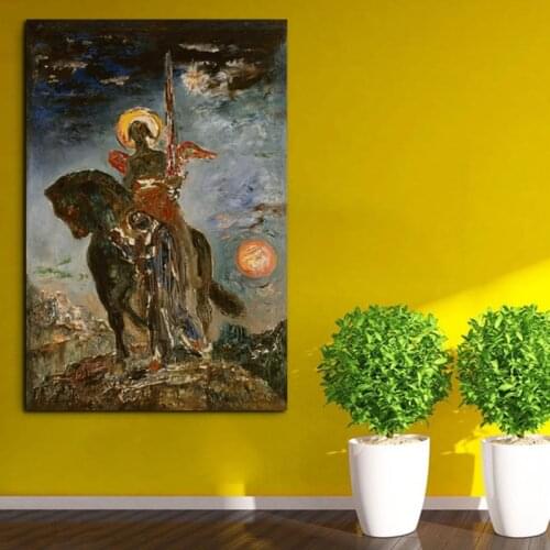 Artist Gustave Moreau Wall Art Canvas Posters And Prints Canvas Painting Decorative Pictures For Office Living Room Home Decor