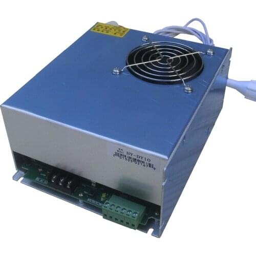 DY10 power supply 220 reci laser tube power supply for reci co2 laser tube w2 90w 1200mm of 80w laser engraving machine