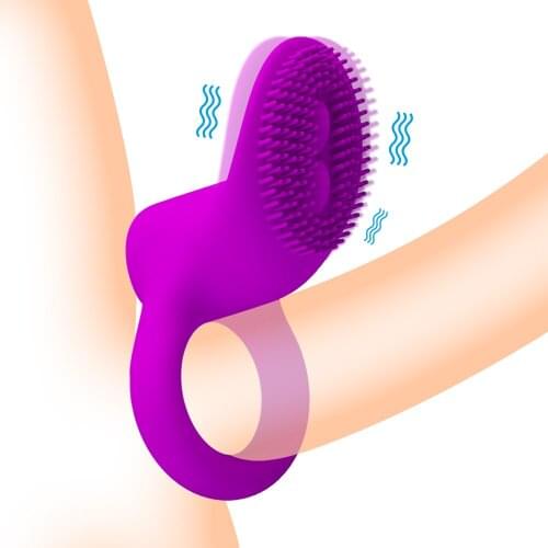 Cock Ring Sex Penis Adult Sex Toy For Couple Vibrating USB Penis Ring Delay Premature Ejaculation Lock Fine Ring Sex Toy For Men