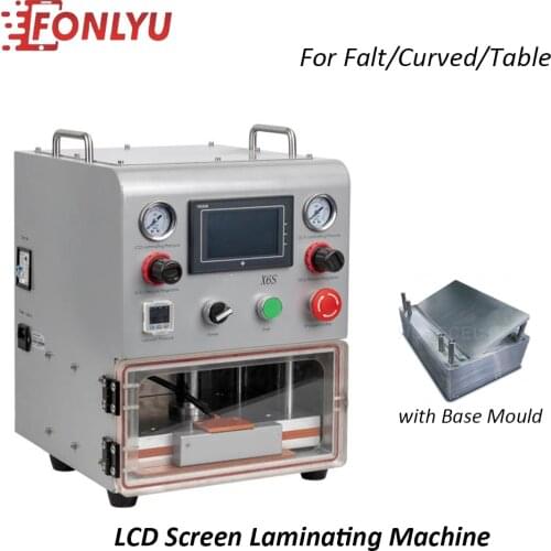 Novecel Q5 LCD Screen Laminating Machine LCD Glass OCA Laminator For Mobile Phone Screen Repair Curved Flat Tablet Display 10.5