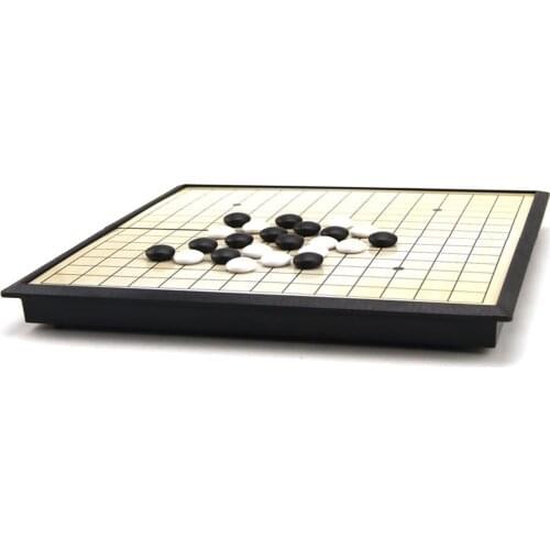 MagiDeal Magnetic Go and Go Bang Chess Board Game Set Renju Educational Toy